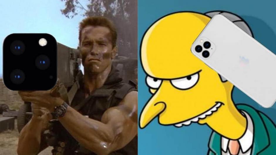 Las burlas al nuevo diseño del iPhone 11 no se hicieron esperar en las redes sociales. (Foto: Twitter)