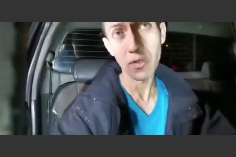 El hombre fue capturado el 9 de septiembre en un sector de Mixco. (Foto: Archivo/Soy502) 