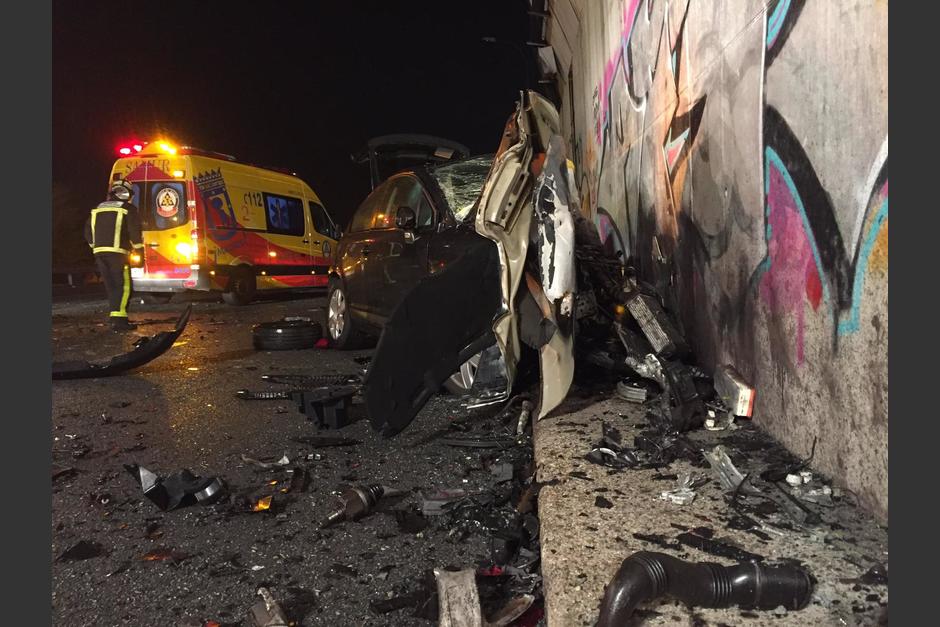 El hecho ocurrió antes del amanecer del domingo 15 de septiembre en España. (Foto: Emergencias Madrid)