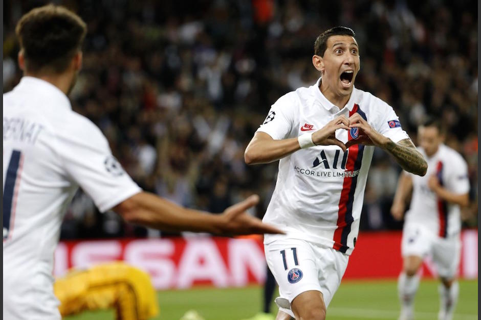 Ángel Di María tuvo una noche espectacular y le dio el triunfo a su equipo ante el Madrid. (Foto: AFP)