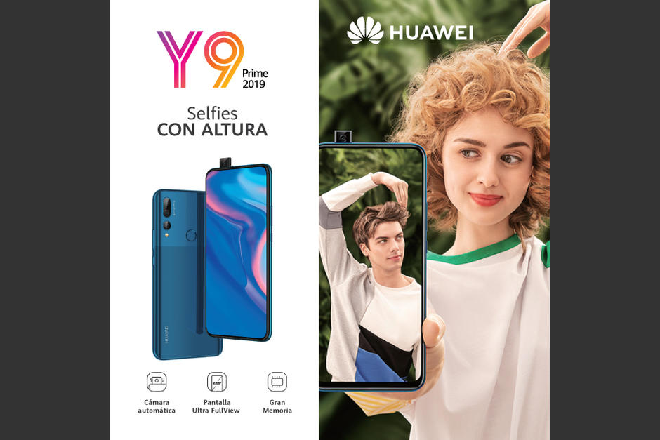 Conoce los detalles del Huawei Y9 2019. (Foto: cortesía)
