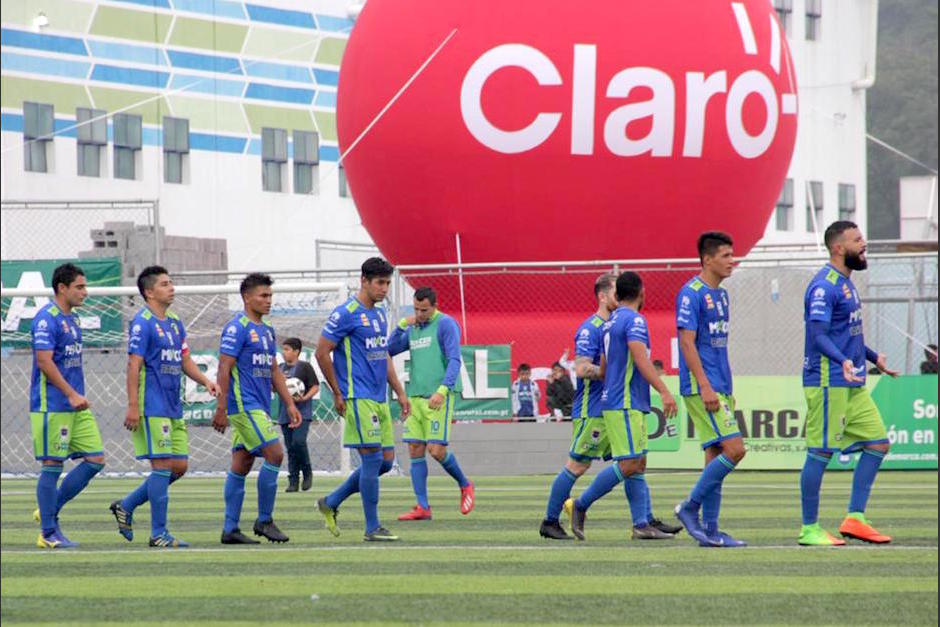 Unos 10 jugadores se irán del Deportivo Mixco, según el alcalde Neto Bran. (Foto: Javier del Cid)