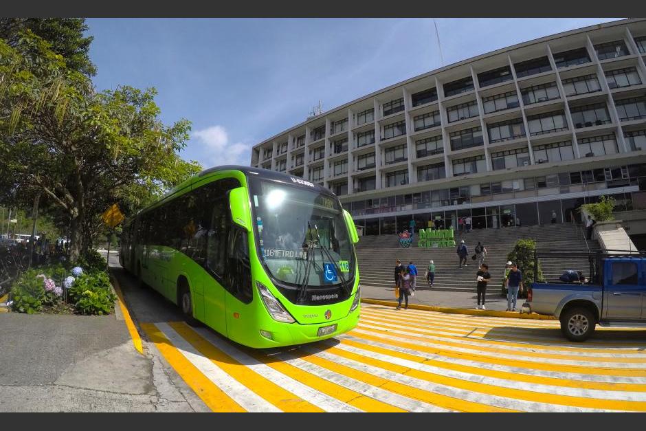 Esta línea del Transmetro permitirá mejor movilidad a los usuarios del Anillo Periférico. (Foto: Fredy Hernández/Soy502)