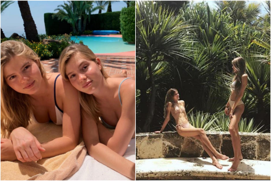 Atrás quedaron aquellas nenas de 4 años que se lucían en los brazos de su padre. (Foto Instagram)