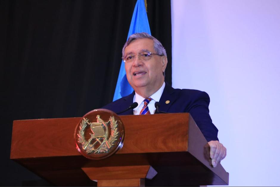 El presidente en funciones Jafeth Cabrera participó en el Encuentro de Negocios con el Migrante impulsado por el Mineco. (Foto: Gobierno)