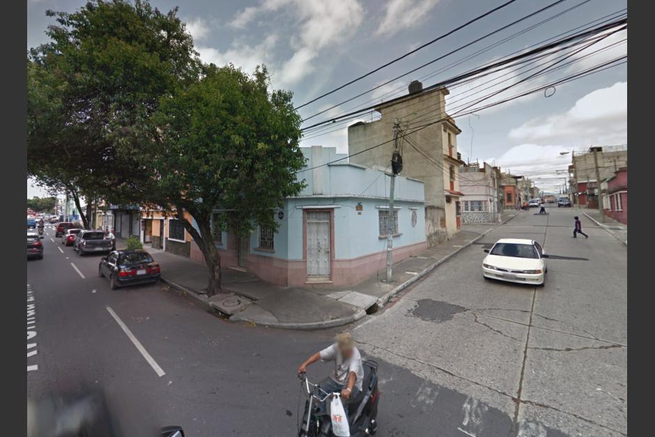 El suceso ocurrió en la 17 calle y avenida Elena, zona 3 durante un recorrido de inspección municipal. (Foto: Google Maps)