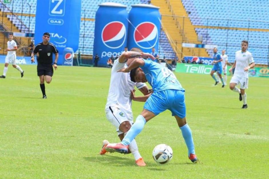 Comunicaciones se llevó el triunfo ante Sanarate con gol de Cristian Hernández. (Foto: Más Fútbol)