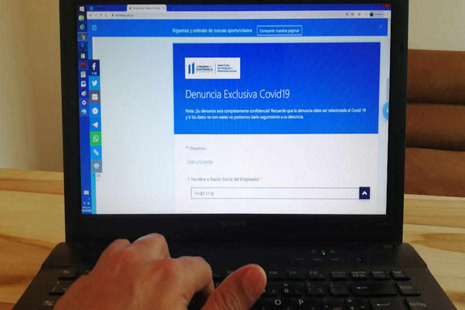 Para registrar tu denuncia solo se requiere ingresar al portal del Mintrab (Foto: DCA)