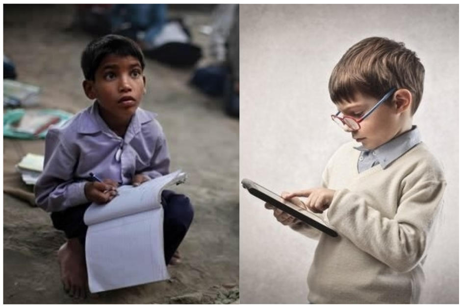 En EE.UU. y el mundo se evidenció la brecha económica en la población debido a la educación a distancia. (Fotomontaje Erivan Campos)