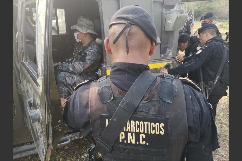 Las autoridades confirmaron de la captura del militar. (Foto: PNC) 