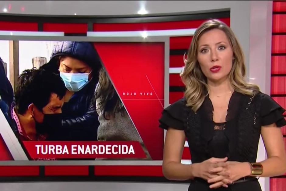 Rebeka Smyth respondió a las críticas por su trabajo en la conducción de Al Rojo Vivo. (Foto: captura de pantalla) 
