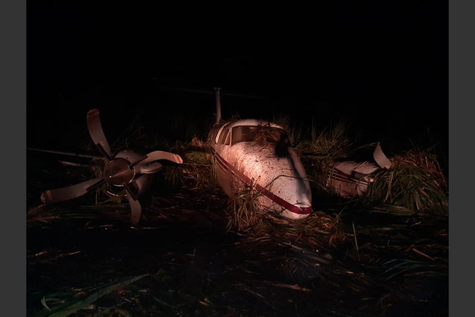 El Ejército confirmó que localizaron una aeronave abandonada en el área. (Foto: Ejército)