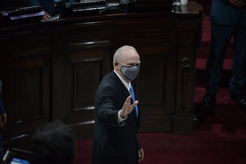 El abogado Roberto Molina Barreto fue juramentado como magistrado de la CC el 10 de noviembre. (Foto: Archivo/Soy502)
