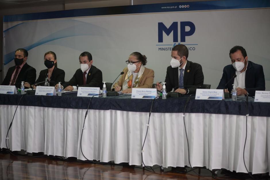 Así respondió Consuelo Porrras a la pregunta acerca de la denuncia realizada al ex fiscal Andrei González. (Foto: Wilder López/Soy502)