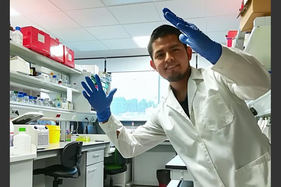 Adán Rigoberto May Cuz acaba de volver de Europa y su triunfo es celebrado en Petén. (Foto: NotiSur Petén)