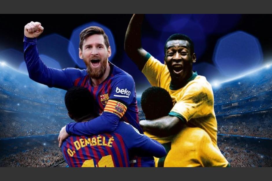 El club Santos explica que Pelé anotó una cantidad de goles que aún está lejos de la que ha logrado Messi. (Foto: Mundo Deportivo)