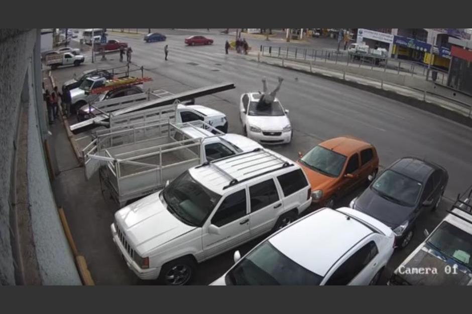 La víctima no sufrió heridas que pusieran en riesgo su vida. (Captura Video)