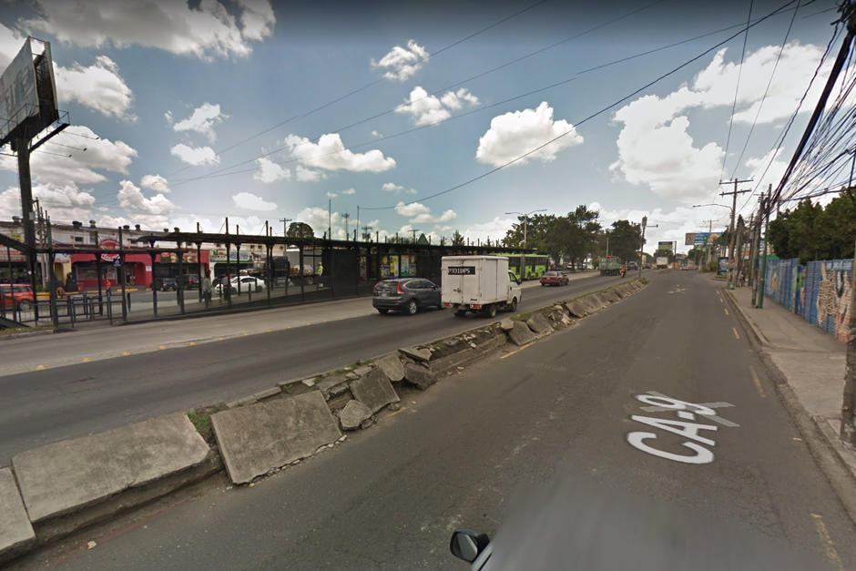 Los alcaldes de Guatemala y Villa Nueva anunciaron una serie de obras para mejorar el tráfico, principalmente sobre la calzada Aguilar Batres. (Foto: Google Maps) 