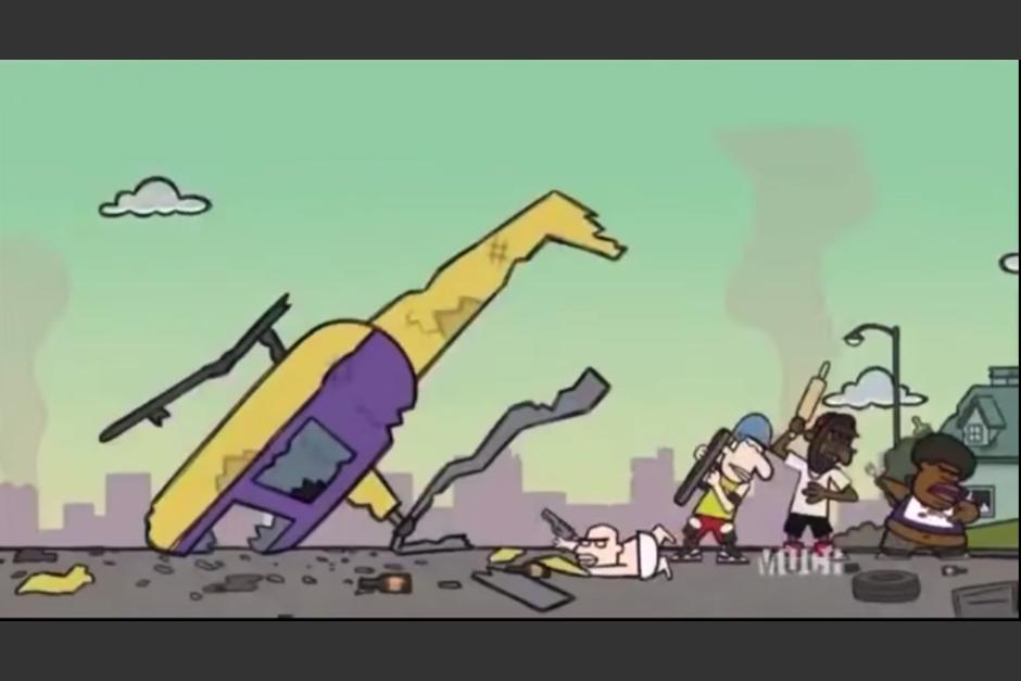 La serie decidió suprimir el episodio por respeto a la memoria de Kobe Bryant. (Captura Video)