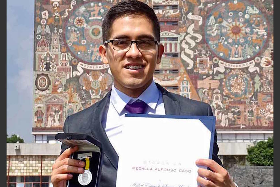 El guatemalteco Anibal Morales ha publicado 7 artículos en revistas internacionales. (Foto: Facebook)