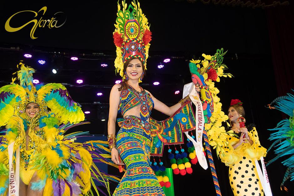 La representante de Guatemala, Stefani Zeceña se lució en la competencia de Traje Típico en Bolivia. (Foto: Facebook/Reina Hispanoamericana)