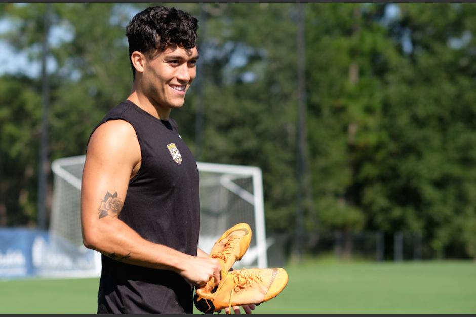 Nico Rittmeyer se pondrá la camisola de la Selección Nacional de Guatemala muy pronto. (Foto: Charleston)