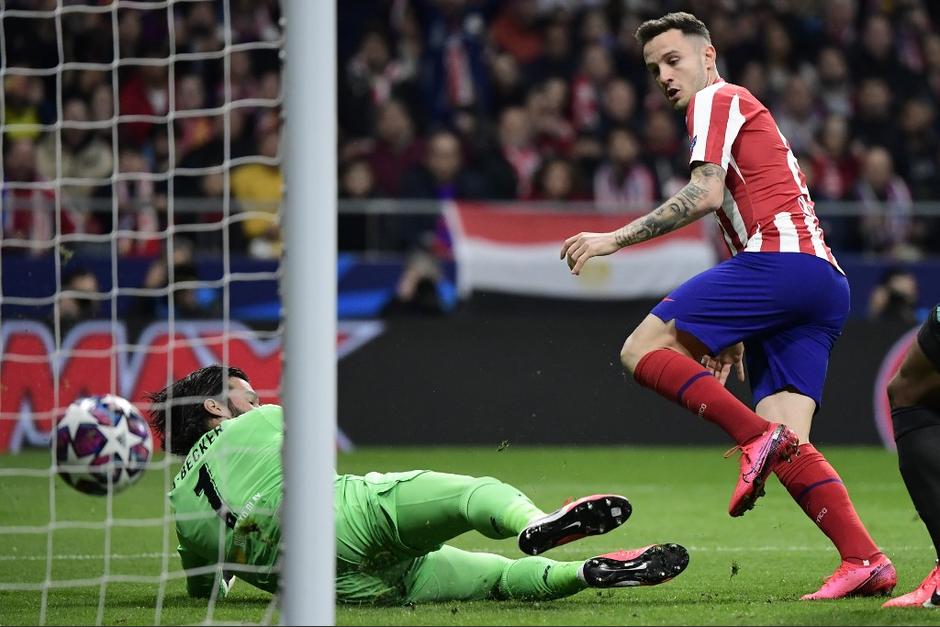 Saúl Ñíguez marcó el único gol del partido y le dio el triunfo al Atlético de Madrid foto