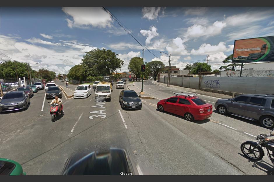 Los trabajos se iniciaron esta semana para la construcción de un paso a desnivel. (Foto: Google Maps) 