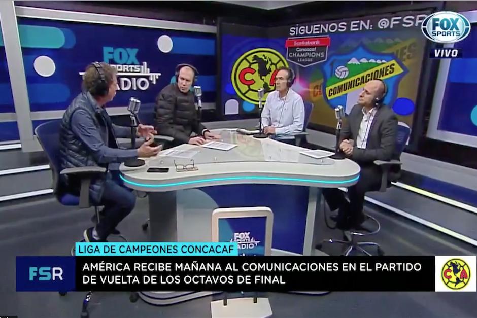 Daniel el "Ruso" Brailovsky, pidió a sus compañeros de Fox Sport Radio México respeto para Comunicaciones y sus jugadores en su visita al América en el estadio Azteca. (Foto: Captura de video)