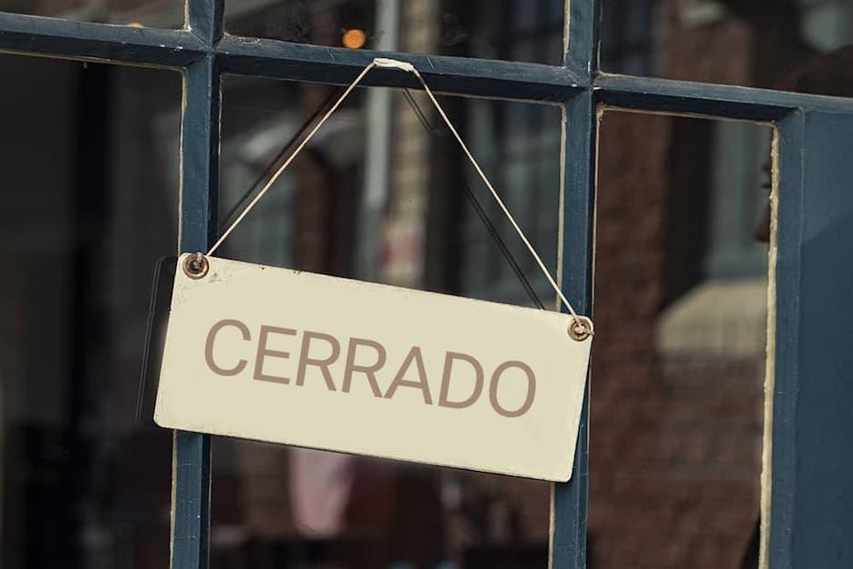 El Registro Mercantil contabiliza 407 empresas que han cerrado sus operaciones definitivamente de marzo hasta el 16 de junio (Foto ilustritiva: portal de noticias)