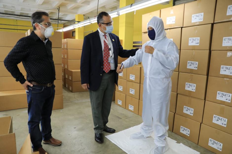 Los trajes fueron fabricados en Guatemala. (Foto: Gobierno de Guatemala)