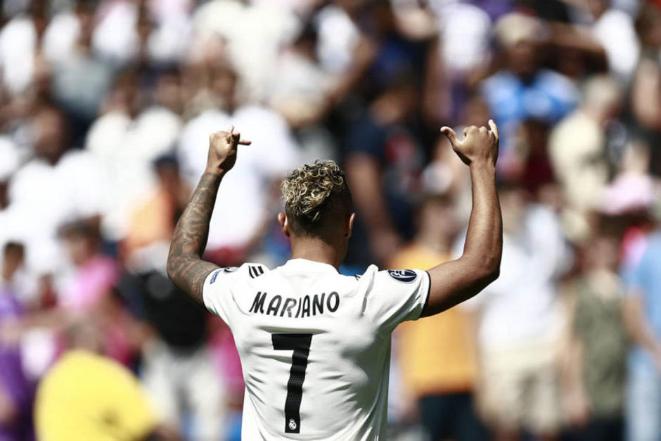 Mariano, delantero del Real Madrid dio positivo a Covid-19 tras realizarse la prueba una segunda vez ya que los primeros resultados no fueron contundentes. (Foto: AFP) 