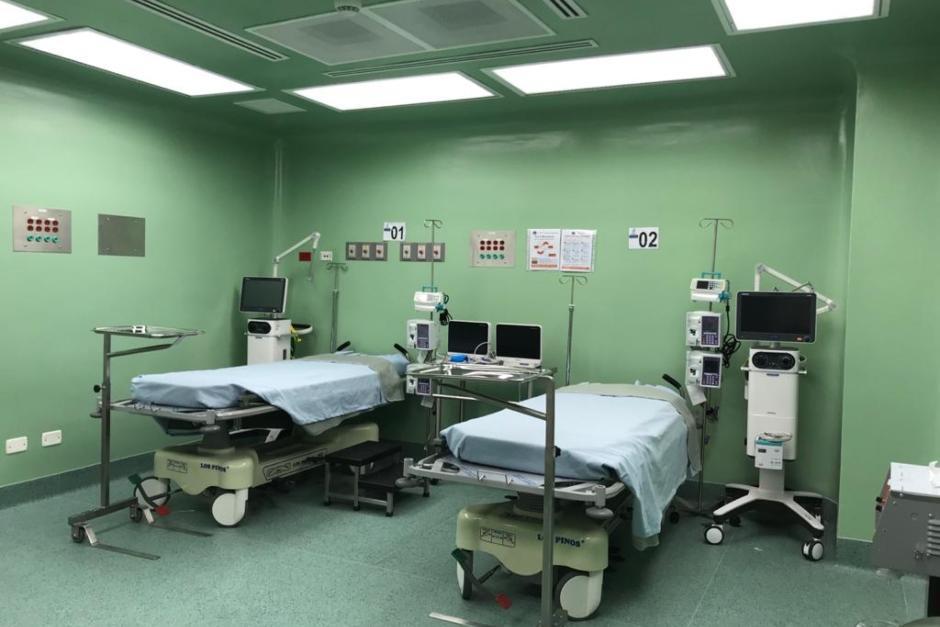 Los pacientes se recuperaron del Covid-19 este viernes en el Hospital de la Antigua Guatemala. (Foto: Archivo/Soy502)