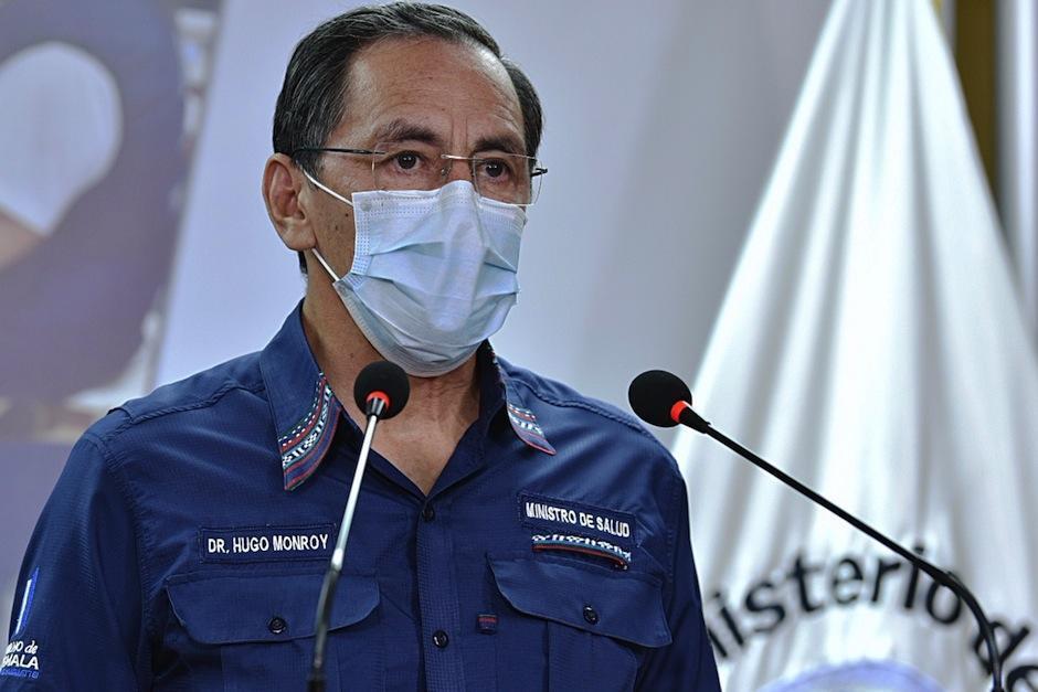 El Ministerio de Salud dio a conocer la actualización de información sobre la pandemia (Foto: Gobierno Guatemala)