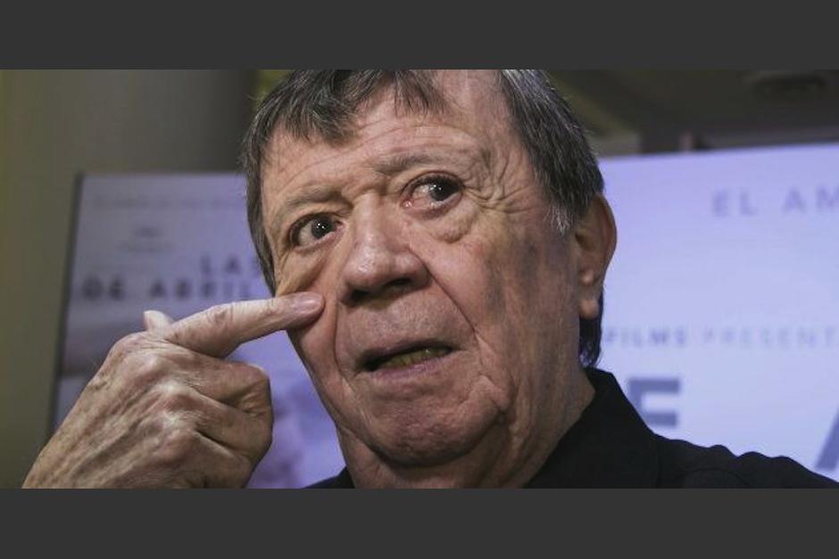 Una foto de "Chabelo" en su juventud se hizo viral. (Foto: AFP) 