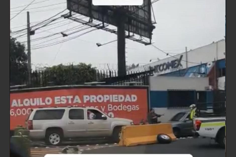 El alcalde de Santa Catarina Pinula denunció penalmente a la persona que apuntó con una escopeta a dos agentes de la PMT de ese lugar. (Foto: Sebastian Siero / Alcalde Santa Catarina Pinula)