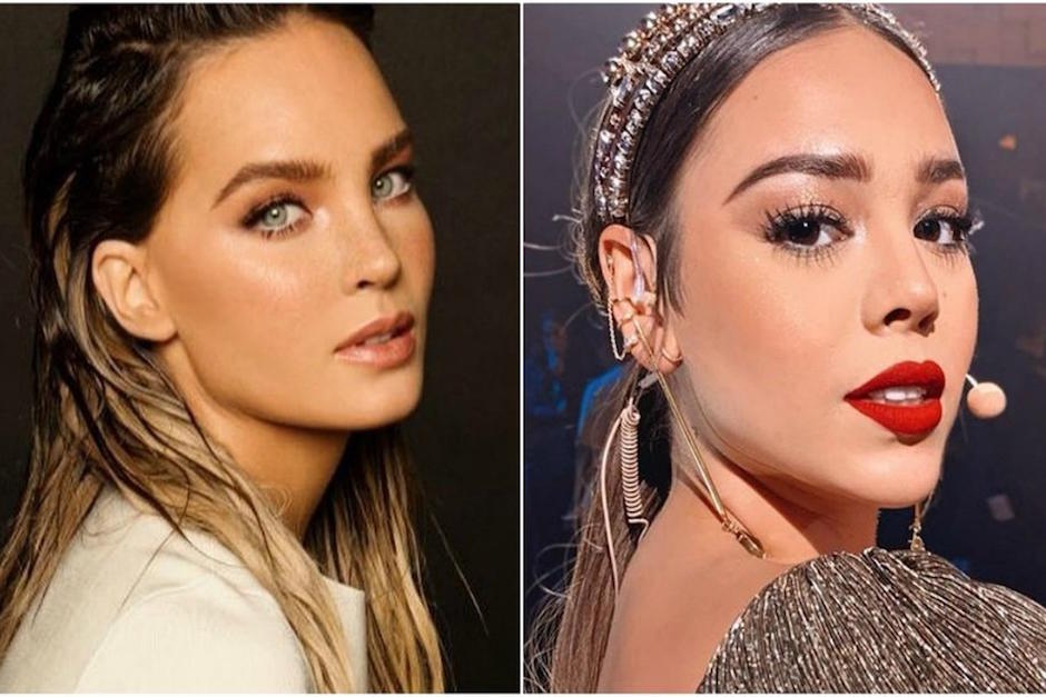 Belinda y Danna Paola posaron juntas y abrazadas rompiendo así los rumores de que eran enemigas. (Foto: Instagram)