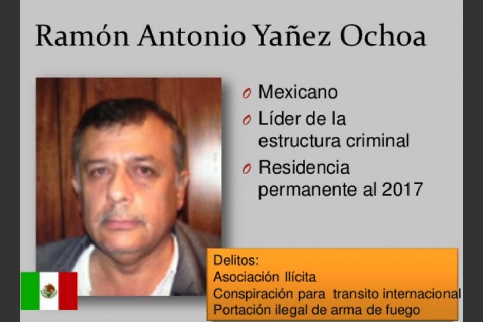 El mexicano Ramón Antonio Yañez Ochoa sentenciado por narcotráfico logró fugarse con una orden de libertad extendida en un juzgado de Ejecución con datos falsos. (Foto: archivo/Soy502) 