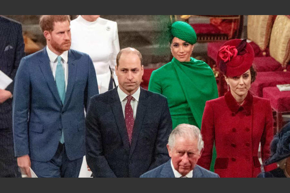 La última aparición oficial de Harry y Meghan fue muy incómoda. (Foto: AFP) 