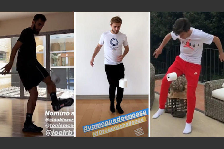 El #10toqueschallenge de futbolistas es el nuevo reto viral en las redes sociales. (Foto: Marca)