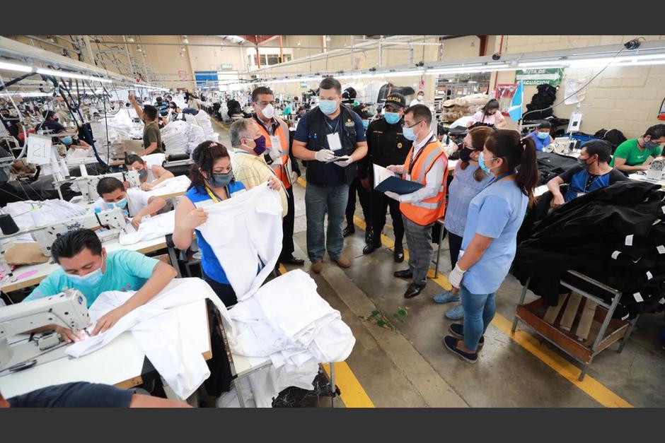 El Gobierno realiza una verificación de las empresas que se encuentran laborando para constatar que se cumplan las medidas sanitarias. (Foto: Mineco)
