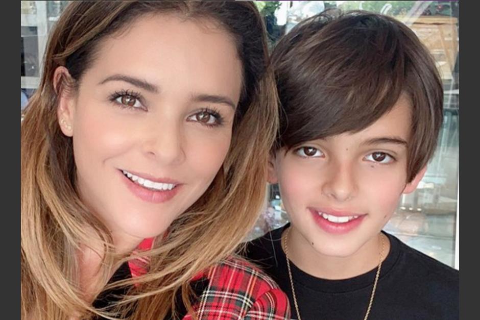 La actriz mexicana está angustiada por su hijo. (Foto: Instagram) 