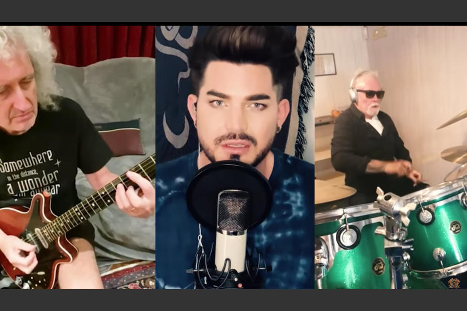 El video cuenta con videos filmados en los hospitales y a otros trabajadores que están en la primera línea de riesgo contra el coronavirus. (Captura Video)