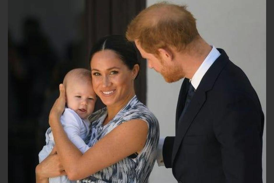Meghan compartió un tierno clip con el pequeño Archie. (Foto: AFP)