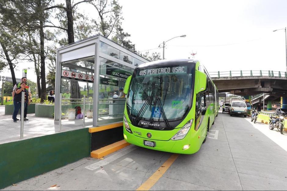 La Municipalidad de Guatemala informó que prepara las unidades de Transmetro para cuando el Ejecutivo les informe que deben reanudar la circulación. (Foto: archivo/Soy502) 