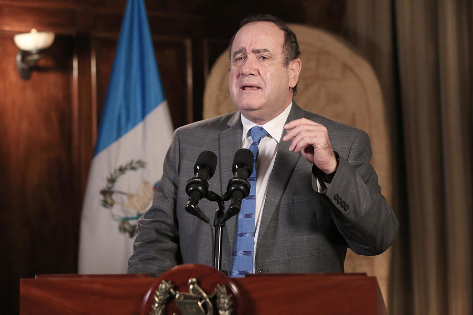 Giammattei confirmó 247 casos nuevos este jueves. (Foto: Gobierno de Guatemala)