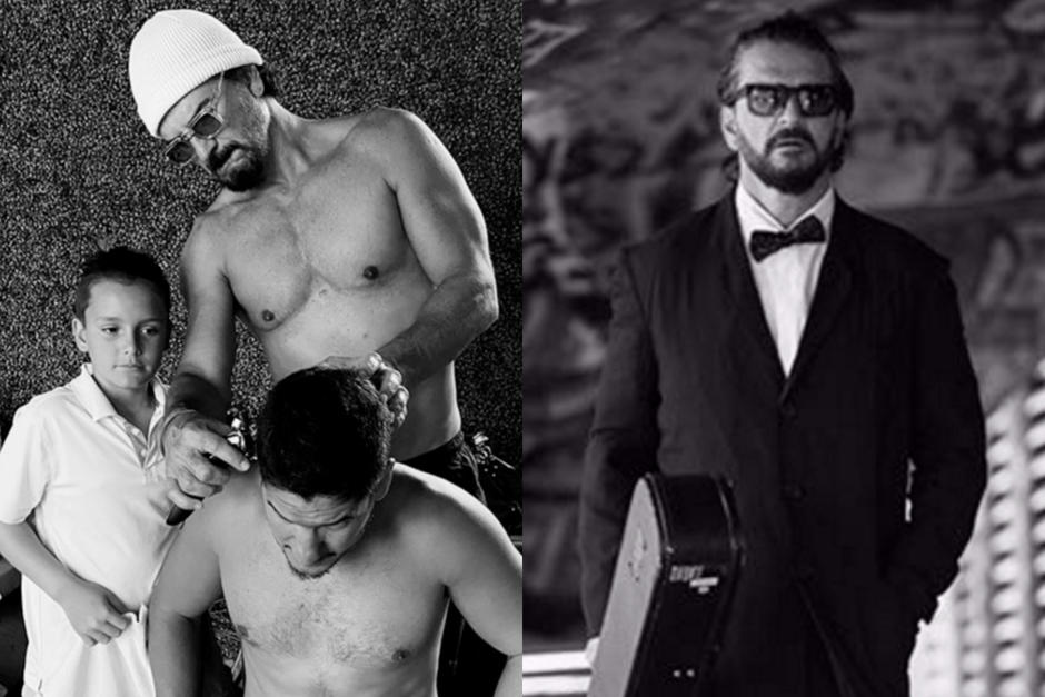 El clan Arjona aprovechó la cuarentena para hacerse un cambio de look. (Fotos: Instagram)