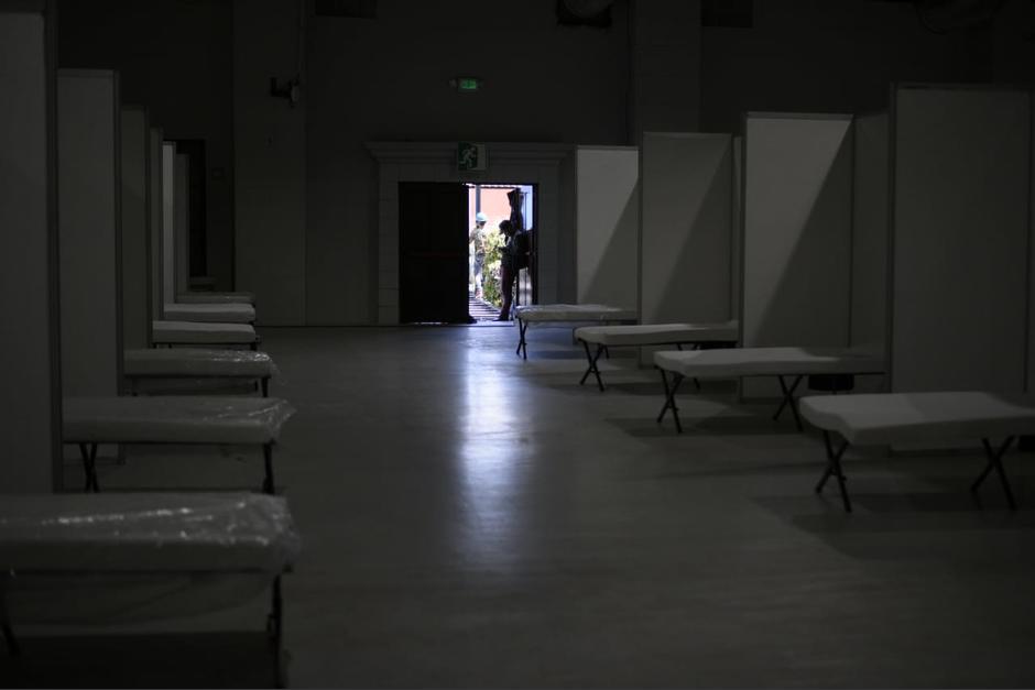 Un paciente con Covid-19 pasó más de 100 días internado en el hospital temporal del Parque de la Industria. (Foto: Wilder López/Soy502)