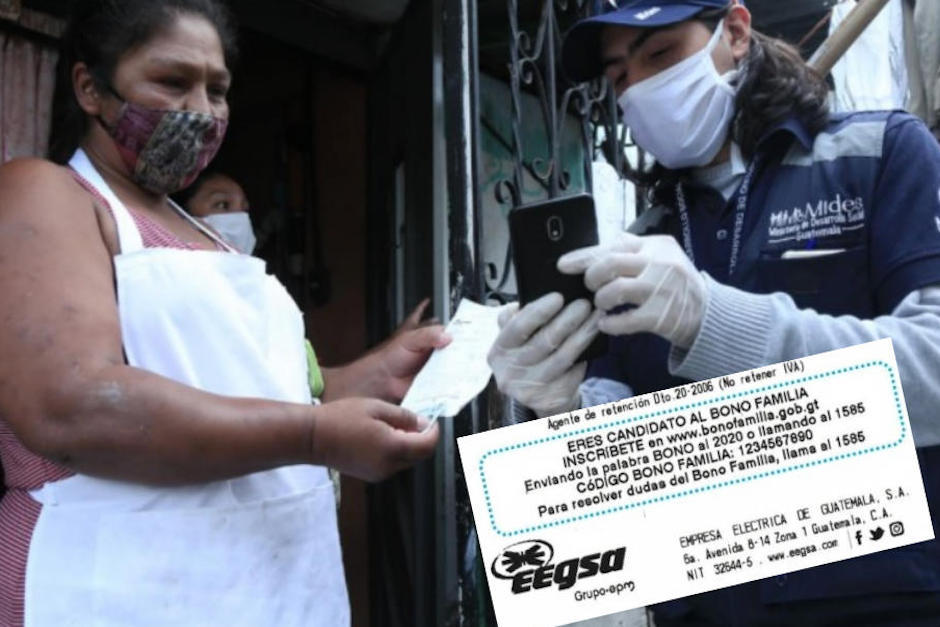 Puedes denunciar en el Ministerio Público el hurto o apropiación indebida de tu factura que te impide inscribirte al Bono Familia (Foto: Archivo/Soy502)