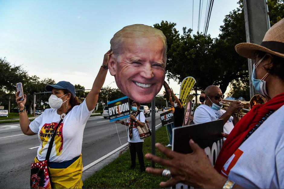 Esta noche los estadounidenses conocerán si Trump repite periódo o gana Biden. (Foto AFP) 
